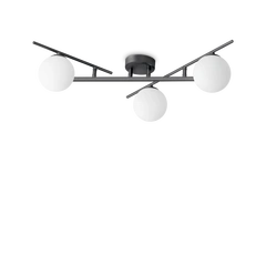 Стельова люстра ATLAS 3 BK Ideal Lux 311357