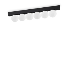 Стельова люстра PING PONG LED 6 BK Ideal Lux 313290
