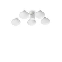 Стельова люстра HERMES 5 WH Ideal Lux 322698