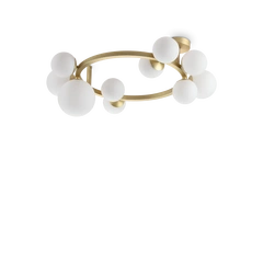 Стельова люстра PERLAGE 10 BS/WH Ideal Lux 327815