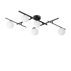 Стельова люстра ATLAS 5 BK Ideal Lux 328218