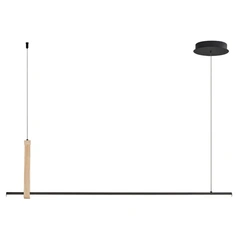 Підвісна люстра CLAUD LED ZumaLine 22806M-WOOD