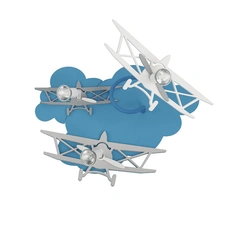 Люстра Nowodvorski 6904 Plane GU10 3x35W IP20 Blue