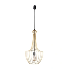 Подвесной светильник Nowodvorski 8853 Luksor E27 1x60W IP20 Gold