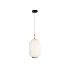 Підвісний світильник Italux PND-28798-1-GD-WH Olmeto E27 1x10W IP20 Wh