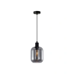 Підвісний світильник Italux PND-29258S-1-BK-SG Zona E27 1x40W IP20 Bk