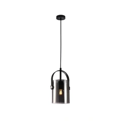 Підвісний світильник Italux PND-32453-1-BK+SG Nanesma E27 1x40W IP20 Bk