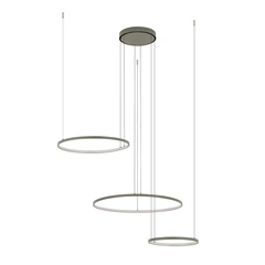 Підвісний світильник Nowodvorski 11398 Circolo Led 3x45W 3000K 1600Lm IP20 Silk Olive