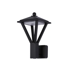 Вуличний світильник Italux OWL-22474-BK Bons Led 2x12+3W 3000K 590Lm IP54 Bk