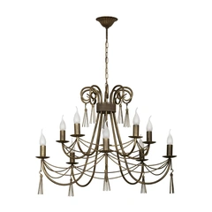 Люстра Nowodvorski 2767 Twist E14 10x60W IP20 Brown