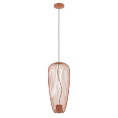 Підвісний світильник Nowodvorski 11496 Pumpkin S GU10 1x10W IP20 Terracotta