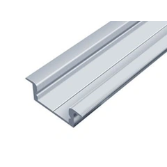 LED-профіль врізний анодований економ, 2 метра (ЛПВ7е_1)