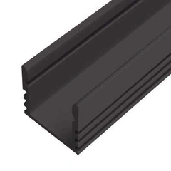 LED-профіль накладний анодований, 2 метра (ЛП12еЧ_1)