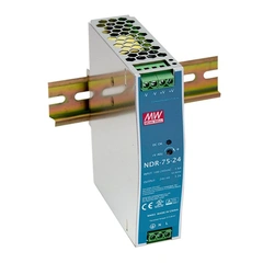 Блок живлення Mean Well на DIN-рейку 76.8W DC24V (NDR-75-24)