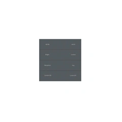 Сенсорна панель DEYA ZigBee на 1 зону (PK8(WZS)-Dark-grey)