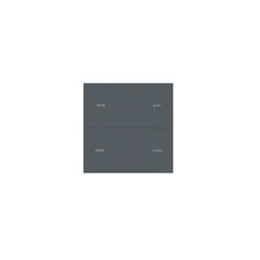 Сенсорна панель DEYA ZigBee на 1 зону (PK4(WZS)-Dark-grey)