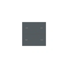 Сенсорна панель DEYA ZigBee на 1 зону (PK4(WZS)-Dark-grey)