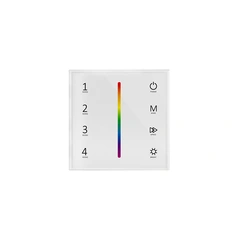 Сенсорна панель RGB 3CH*4A 12-24VDC CVV з контролером DEYA (T3-1(White))