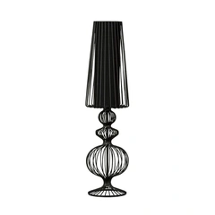 Настільна лампа Nowodvorski 5126 Aveiro E27 1x40W IP20 Bl