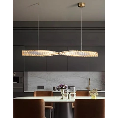 Люстра Gold Crystal Long