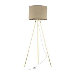 Торшер TK-Lighting UMBERTO LINEN GOLD 1 16036