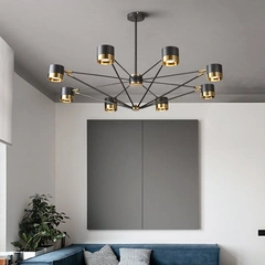 Люстра Nestlight 240219-100003070 Срібна, Варіація: Срібна