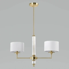 Люстра CosmoLight SUTTON P02838BR-WH