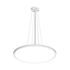 Підвісний світильник, люстра світлодіодна Italux PND-72843-400R-32W-WH Manito Led 1x32W 2800K/4000K/6000K 3800Lm IP40 Біла