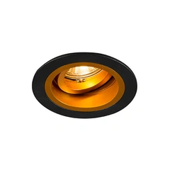 Світильник Zuma CHUCK DL ROUND BLACK-GOLD 92702