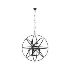 Люстра Searchlight ORBIT 2478-8BK