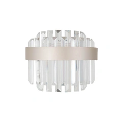 Бра, настінний світильник Italux WL-34386-1-CH-CL Horna Led 1x8W 3000K 624Lm IP20 хром