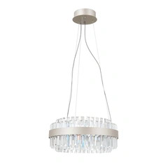 Люстра, підвісний світильник Italux PND-34386-1-CH-CL Horna Led 1x36W 3000K 2098Lm IP20 хром