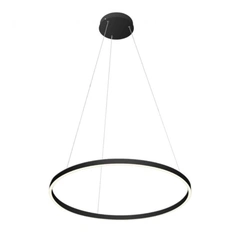Світильник підвісний KLOODI CIRCLE3528 D700 80W 4К BK