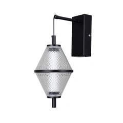 Бра, настінний світильник Italux WL-34395-1-BK Fuente LED 1x5W 3000K 422Lm IP20 чорний