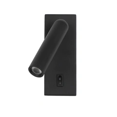 Бра, настінний світильник Italux WL-46376-1-BK Nova LED 1x2.5W 3000K 153Lm IP20 чорний