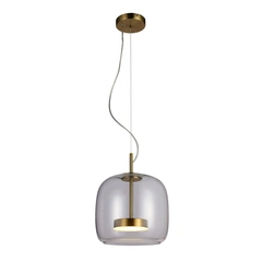 Підвісний світильник, люстра Italux PND-17760A-BRSS-CL Caste LED 1x10W 3000K 850Lm IP20 золотий
