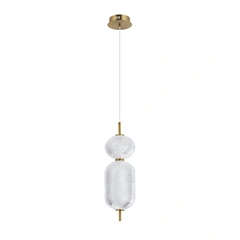 Підвісний світильник, люстра Italux PND-81438-1C-GD Corado LED 1x15W 3000K 1647Lm IP20 золотий