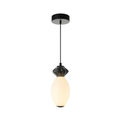 Підвісний світильник, люстра Italux PND-94921-1B-BK Balos LED 1x7W 3000K 760Lm IP20 чорний