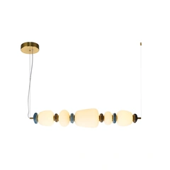 Підвісний світильник, люстра Italux PND-94981-5A-GD Evans LED 1x26W 3000K 2960Lm IP20 золотий