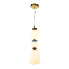 Підвісний світильник, люстра Italux PND-94981V-3A-GD Evans LED 1x19W 3000K 2200Lm IP20 золотий