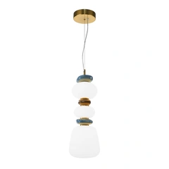 Підвісний світильник, люстра Italux PND-94981V-3B-GD Evans LED 1x15W 3000K 1920Lm IP20 золотий