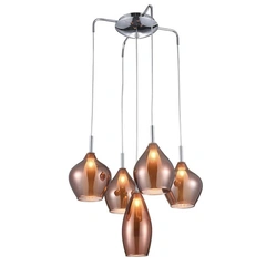 Подвесной светильник AZzardo Amber Milano AZ3172 copper