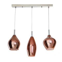 Підвісний світильник AZzardo Amber Milano 3 AZ3078 copper