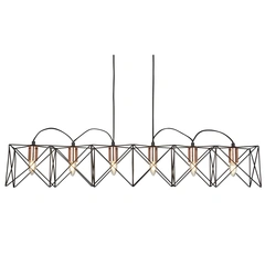 Люстра Searchlight ANTHEA 8416-6BK