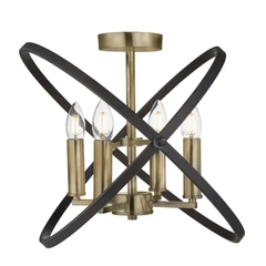 Люстра Searchlight HOOPLA 8344-4BZ