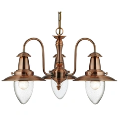 Люстра Searchlight Fisherman 5333-3CU