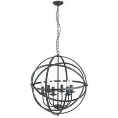 Люстра Searchlight ORBIT 2476-6BK