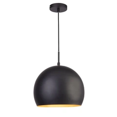 Люстра Searchlight INDUSTRIAL PENDANTS 3039BK