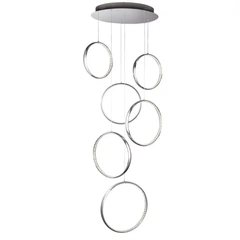 Люстра Searchlight RINGS 3166-6CC