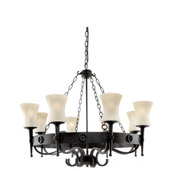 Люстра Searchlight Cartwheel 0818-8BK